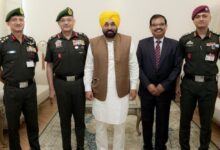 Photo of पंजाब में बड़ी तैयारी! CM मान ने आर्मी कमांडर से की खास बैठक, सुरक्षा पर बड़े फैसले!