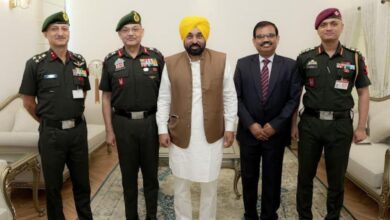 Photo of पंजाब में बड़ी तैयारी! CM मान ने आर्मी कमांडर से की खास बैठक, सुरक्षा पर बड़े फैसले!