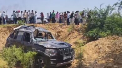 Photo of राजस्थान के दौसा में दर्दनाक हादसा, 4 बार पलटी स्कॉर्पियो, युवक की मौत, 2 लोग उछलकर बाहर गिरे