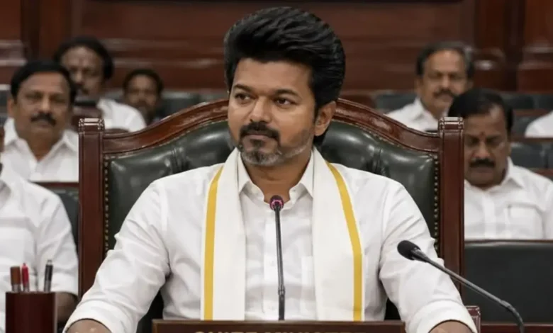 CM Vijay Action :