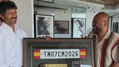Photo of थलपति विजय को मिला ‘CM 2026’ नंबर प्लेट गिफ्ट, तस्वीरें हुईं वायरल