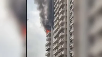 Photo of नोएडा सेक्टर-75 में हाईराइज सोसाइटी में भीषण आग, दमकल की कई गाड़ियां मौके पर