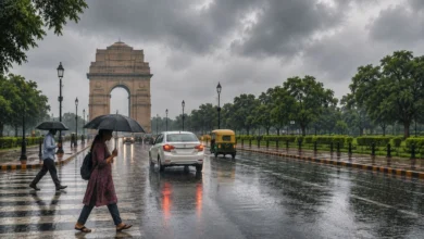 Photo of दिल्ली-एनसीआर में बदला मौसम का मिजाज, तेज आंधी और बादलों ने बढ़ाई ठंडक
