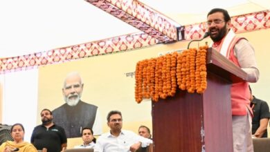 Photo of मुख्यमंत्री नायब सैनी ने कुरुक्षेत्र योग सम्मेलन में किया संबोधन, योग और पर्यावरण संरक्षण पर दिया जोर