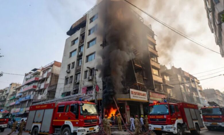 Malviya Nagar Restaurant Fire