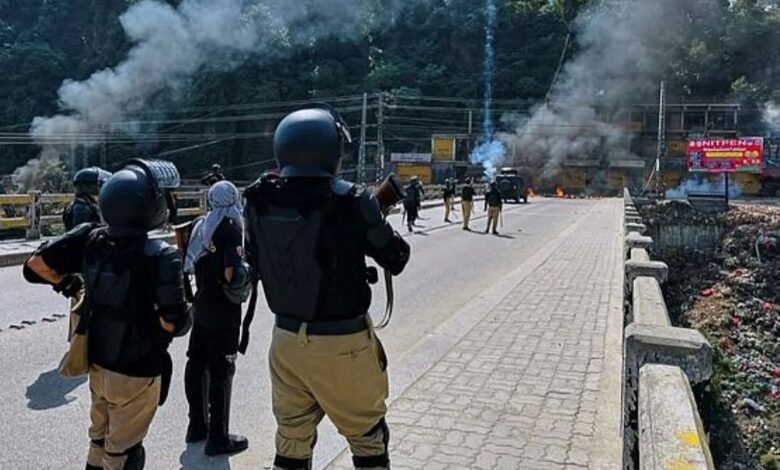 PoK Protest