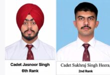 Photo of कैडेट सुखराज और जसनूर ने AFCAT परीक्षा में पाया दूसरा और छठा स्थान, पंजाब का बढ़ाया मान