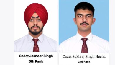 Photo of कैडेट सुखराज और जसनूर ने AFCAT परीक्षा में पाया दूसरा और छठा स्थान, पंजाब का बढ़ाया मान