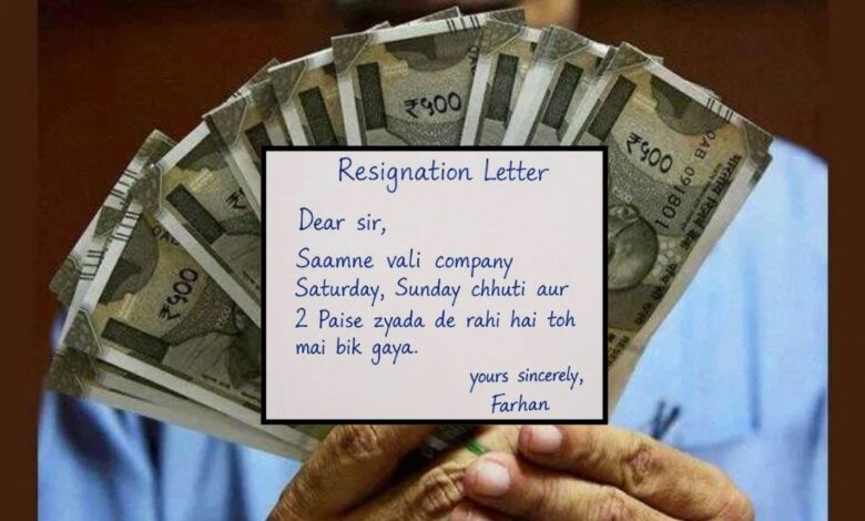 Viral Resignation Letter