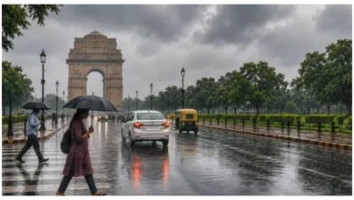Photo of दिल्ली-NCR में बदला मौसम का मिजाज, बारिश और तेज हवाओं से मिली गर्मी से राहत
