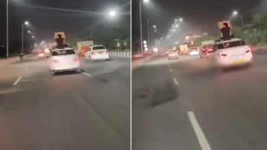 Photo of रील बनाने के चक्कर में कार की छत पर स्टंट करना पड़ा भारी, गुरुग्राम पुलिस ने कसा शिकंजा