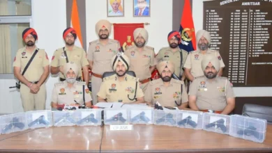 Photo of सीमापार हथियार तस्करी नेटवर्क का पर्दाफाश, 11 आधुनिक पिस्तौल बरामद, 8 आरोपी गिरफ्तार