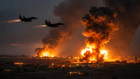 US Saudi Air Strike :