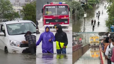 Photo of मुंबई समेत महाराष्ट्र में बारिश का कहर, सड़कों से रेलवे ट्रैक तक पानी, IMD का ऑरेंज अलर्ट
