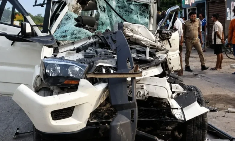 Kanpur Road Accident :