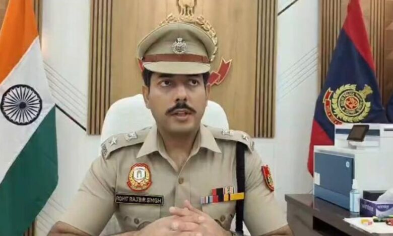 Delhi Police on CJP Protest