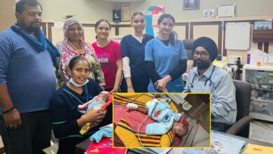 Photo of 27 सप्ताह में जन्मी, नवांशहर की बच्ची ने ‘मुख्यमंत्री सेहत योजना’ के तहत 50 दिनों की विशेष NICU देखभाल के बाद दी मौत को मात