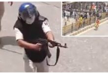 Photo of बिहार में छात्र प्रदर्शन के दौरान AK-47 से फायरिंग करने वाला जवान सस्पेंड