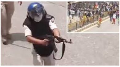 Photo of बिहार में छात्र प्रदर्शन के दौरान AK-47 से फायरिंग करने वाला जवान सस्पेंड