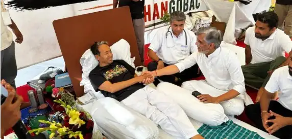 Sonam Wangchuk Protest :