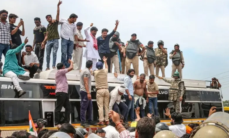 Bhopal Farmers Protest :