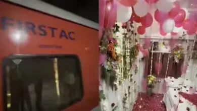 Photo of 1AC कोच में ‘हनीमून’ सजावट पड़ी भारी, रेलवे ने डेकोरेटर से लेकर TC तक पर की कार्रवाई