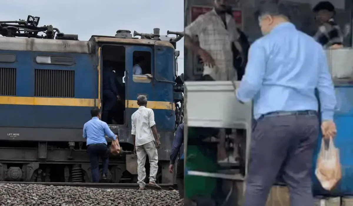 लोको पायलट ने समोसे खरीदने के लिए रोकी ट्रेन? रेलवे ने बताया वायरल वीडियो का सच