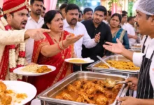 Photo of शादी की दावत में मटन की जगह चिकन परोसने पर भिड़े बाराती-घराती, 12 घायल