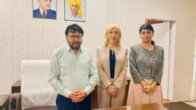 Photo of ब्रिटिश डिप्टी हाई कमिश्नर अल्बा समेरिग्लो ने NRI मंत्री डॉ. रवजोत सिंह से की मुलाकात