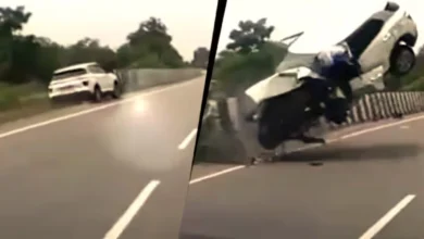 Photo of अतीक के बेटे आबान की कार कैसे पलटी? 6 दिन बाद सामने आया हादसे का LIVE VIDEO