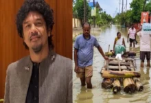 Photo of असम में बाढ़ पीड़ितों का दर्द बांटने पहुंचे सिंगर पापोन ,कहा-हालात सामान्य होने में लगेंगे महीनों