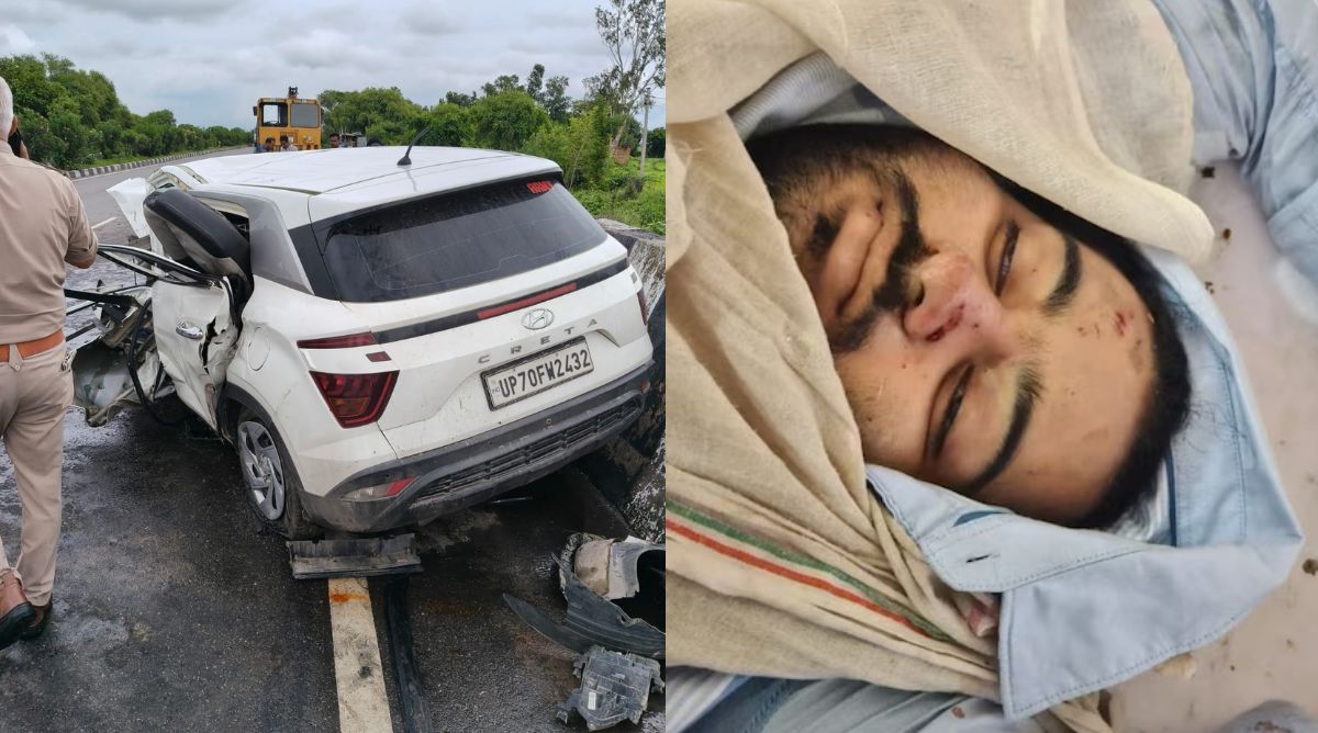अतीक अहमद के बेटे अबान अहमद की सड़क हादसे में मौत, डिवाइडर से टकराई कार, भाई से मिलने जा रहा था जेल