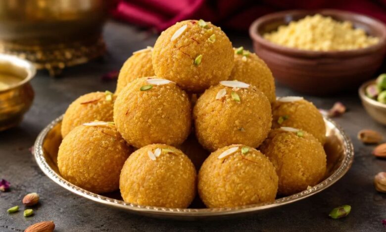 Besan Ladoo Recipe