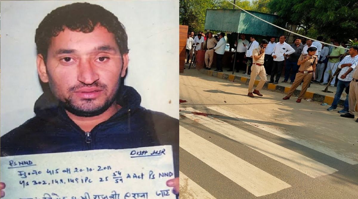 हिसार कोर्ट के बाहर गैंगवार! मोस्ट वांटेड गैंगस्टर विनोद पानू की गोली मारकर हत्या