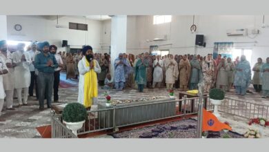 Photo of आई.पी.आर.ओ. अमनप्रीत सिंह मनौली के पिता की अंतिम अरदास, बड़ी हस्तियों ने दी श्रद्धांजलि