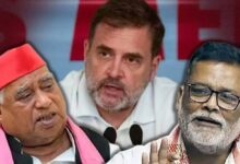 Photo of वाराणसी में पप्पू यादव, राहुल गांधी और अवधेश प्रसाद के खिलाफ FIR दर्ज, संत समाज ने लगाया भगवा के अपमान का आरोप