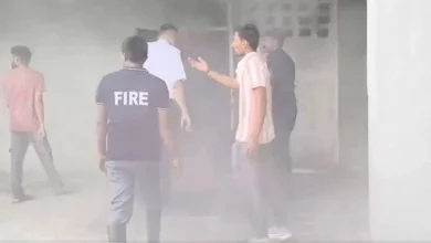 Photo of गांधीनगर सचिवालय के बेसमेंट में लगी भीषण आग, रिकॉर्ड रूम जलकर खाक