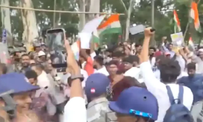 Ranchi Student Protest :