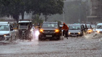 Photo of दिल्ली-NCR में मंगलवार सुबह से झमाझम बारिश, मौसम सुहाना; कई इलाकों में जलभराव और जाम