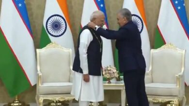 Photo of उज्बेकिस्तान ने PM मोदी को दिया सबसे बड़ा सम्मान, यूरेनियम डील पर भी बनी सहमति