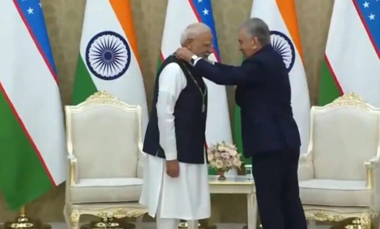 Narendra Modi Uzbekistan