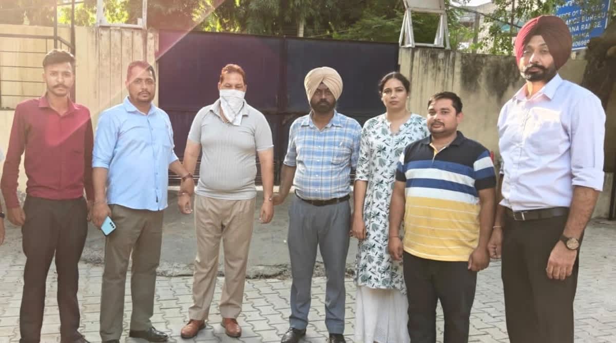 40 हजार रुपये रिश्वत लेते सहायक सब, इंस्पेक्टर को विजिलेंस ब्यूरो ने किया गिरफ्तार