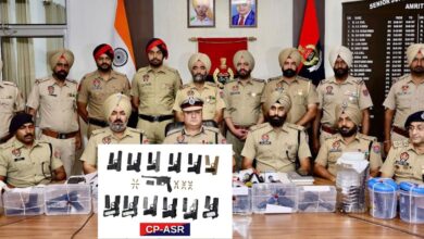 Photo of पंजाब पुलिस का बड़ा एक्शन, अमृतसर में अवैध हथियार तस्करी नेटवर्क के आठ सदस्य 13 पिस्तौल समेत गिरफ्तार