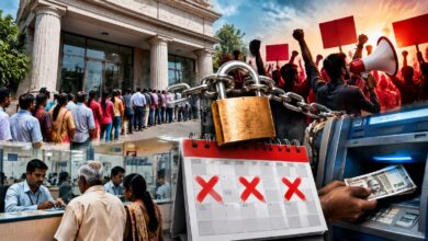 Photo of Bank Strike 2026 : आज ही निपटा लें बैंक का काम, अगले 3 दिन बंद रहेंगे Bank, डिटेल में पढ़ें