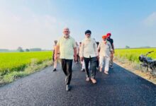 Photo of सीमावर्ती क्षेत्रों के विकास को लेकर मान सरकार का बड़ा कदम, सड़क चौड़ीकरण का काम तेज