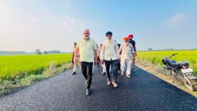 Photo of सीमावर्ती क्षेत्रों के विकास को लेकर मान सरकार का बड़ा कदम, सड़क चौड़ीकरण का काम तेज