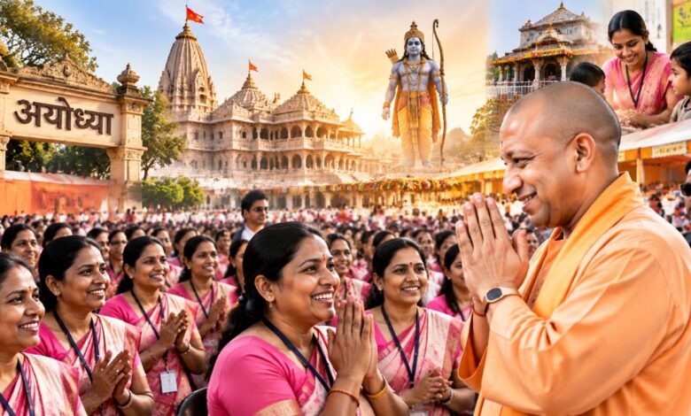 CM Yogi in Ayodhya