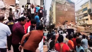 Photo of दिल्ली में बड़ा हादसा, पांच मंजिला इमारत गिरी, कई लोग मलबे में दबे, रेस्क्यू जारी