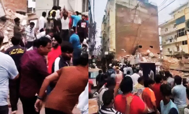 Delhi Building Collapse