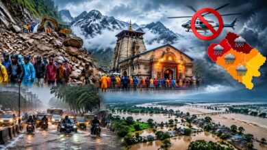 Photo of Kedarnath Yatra 2026 : केदारनाथ यात्रा मार्ग पर संकट, लैंडस्लाइड से 4 हजार श्रद्धालु फंसे, कई राज्यों में भारी बारिश का कहर